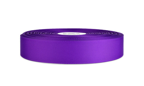 Custom Printing on Fine Grosgrain - Purple
