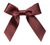 French Double Faced Satin Ribbon - Opera Red