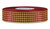 Checked Taffeta Ribbon - Berry/Yellow