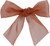 Woven Metallic Ribbon - Copper