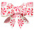 Paper Bow Topper - Peppermint Cream/Red
