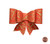 Paper Bow Topper - Flourish Gold/Red