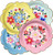 Bright Floral Small Plates