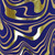 Marble Navy Gold/Gold Foil 