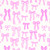 Bows Cream/Pink Gift Wrap