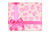 Gradient Floral Rose/Bubble Gum Pink/Pink Foil Gift Wrap