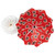 Small Japanese Paper Gift Box White/Gold Speckles