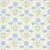 Daisy Chain Cream/Periwinkle/Sage/Gold Metallic Gift Wrap