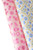 Daisy Chain Cream/Periwinkle/Sage/Gold Metallic Gift Wrap