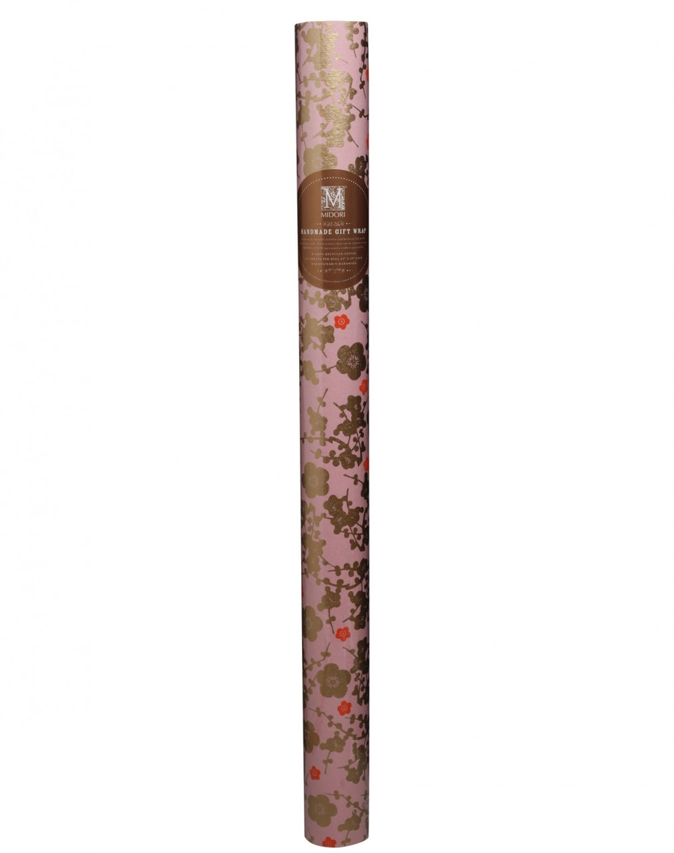 Pink Cherry Blossom Gift Wrap / Designer Wrapping Paper