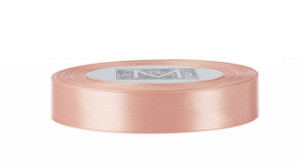 Double Faced Satin Ribbon - Peach Ribbon, Soft Ribbon