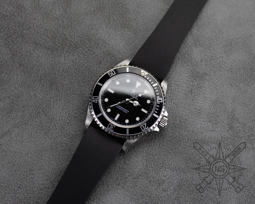 Customize Your Rolex with the Versatile Cut-to-Size Rubber Strap