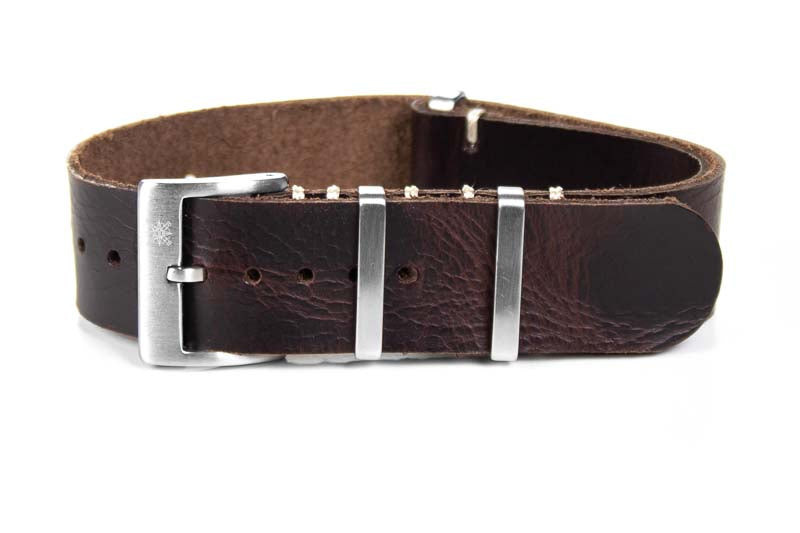 Buy Leather Strap Chestnut CNS Watch Bands