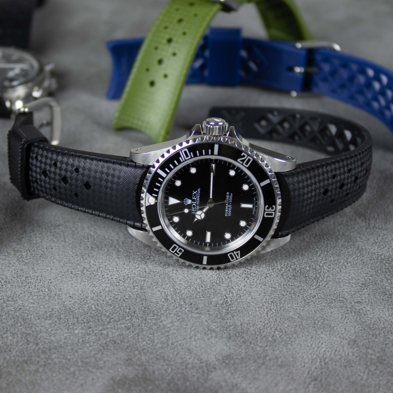 Bracelet montre Plongée caoutchouc FKM SELECT-HEURE Vert