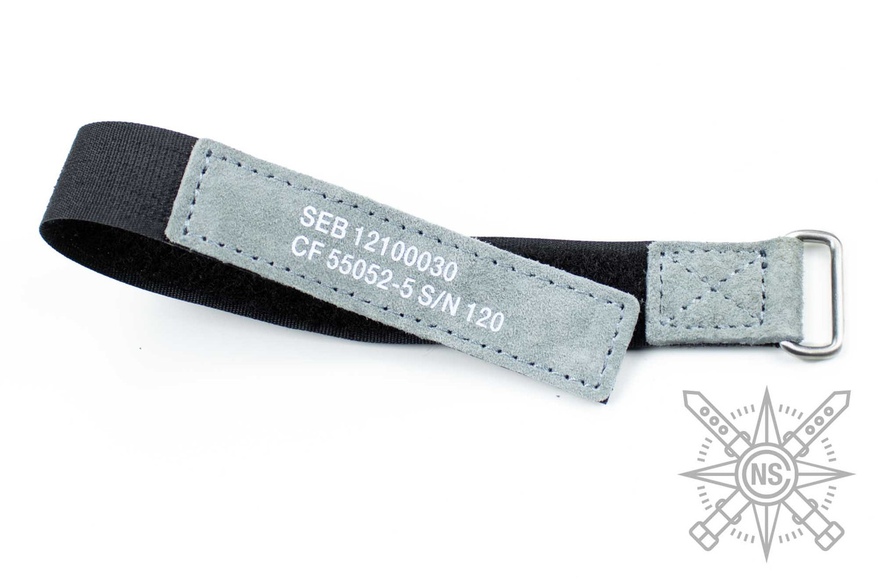 NASA Watch Strap Gray Suede Coded – Rugged Style