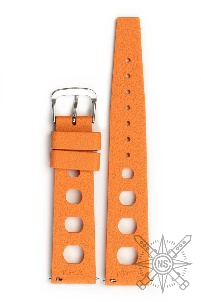 Orange Tropical Style Sport Watch Strap – Bold & Strong