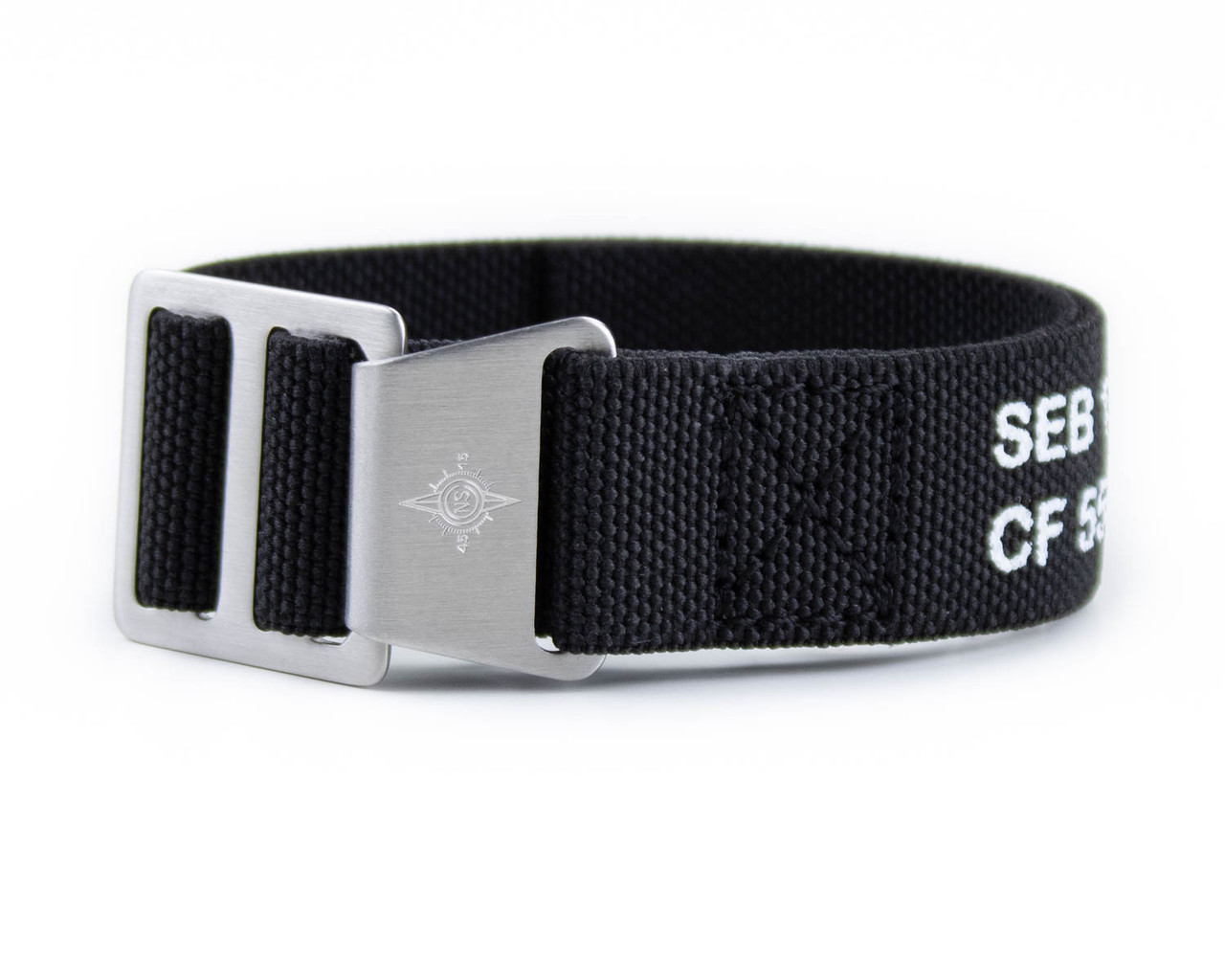 Paratrooper Watch Strap Black Coded – Military Style