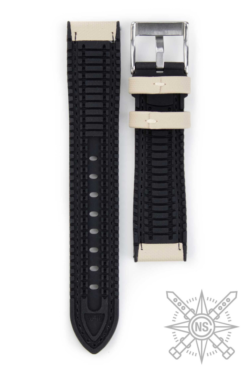 Off-White Hybrid Sailcloth Watch Strap – Durable Strap