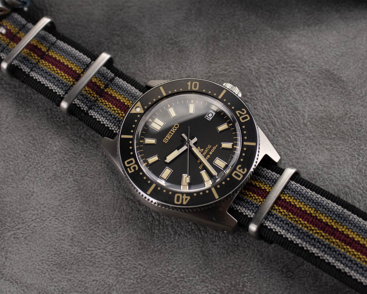 Santa Fe Nylon Watch Strap – Ribbed Rugged Bold Style