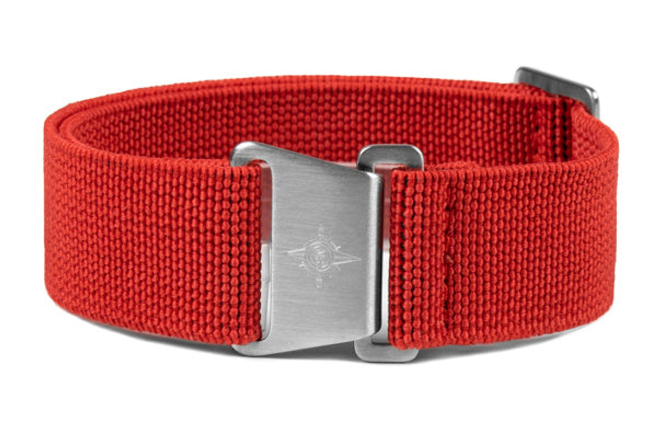 Buy Marine Nationale Strap Red | CNS Watch Bands