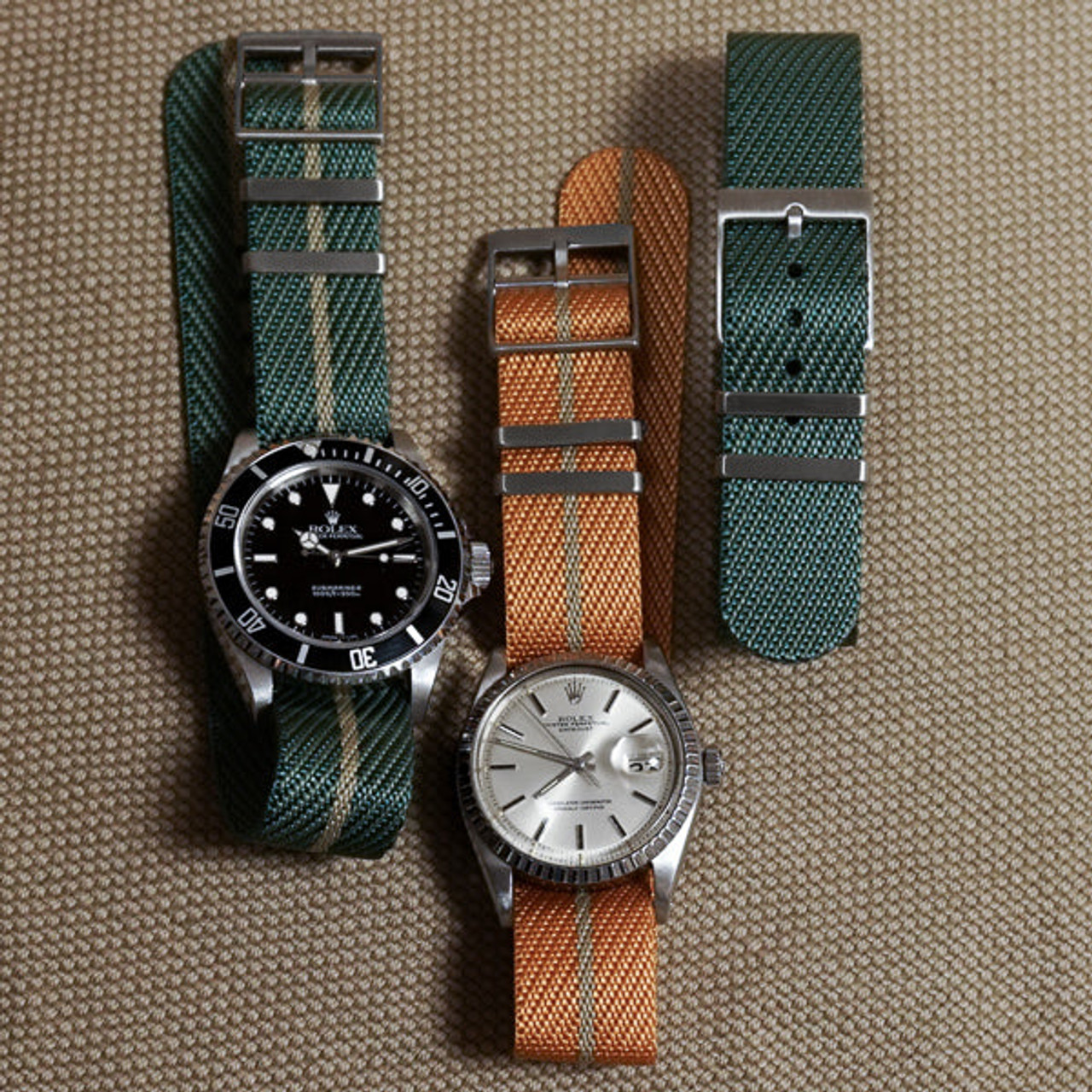 Single pass clearance nato strap