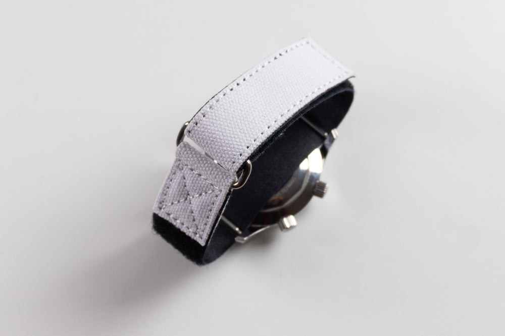 NASA Watch Strap White Canvas – Clean Space Style