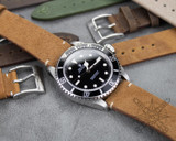 Brown suede watch band Brown suede watch band