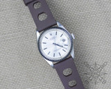 Taupe Tropic sport rubber watch strap