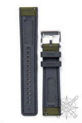 Sailcloth & FKM rubber watch strap