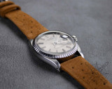 Grand Prix Suede Tanned watch band