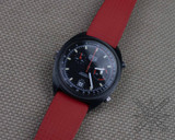 Customizeable Tropical style rubber watch strap Customizeable Tropical style rubber watch strap