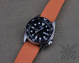 Customizeable Tropical style rubber watch strap Customizeable Tropical style rubber watch strap