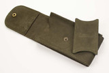 Kvarnsjö Leather Watch Pouch One size Watch Pouch Suede Olive