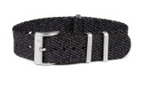 CNS Watch Bands New Deluxe strap Deluxe Strap "The Black Reflector"
