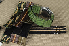 Moon Strap “Tropical” Velcro Watch Band – Vibrant Heritage