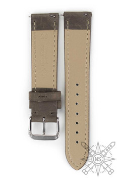 Classic Oiled Espresso Leather Watch Band – Bold and Rich