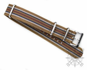 CNS Watch Bands Ribbed Straps Ribbed strap Mezcal