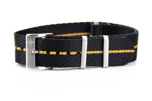 CNS Watch Bands New Deluxe strap Deluxe  Strap Black and Tan