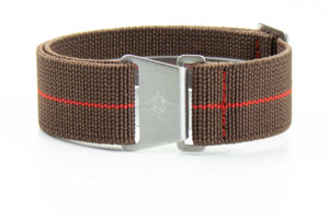 Marine Nationale Strap Khaki and Orange | CNS & Watch Bands