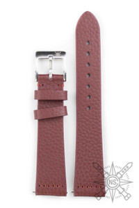 Burgundy Leather Watch Band – Heritage Classic Style