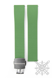 Customizeable Tropical style rubber watch strap Customizeable Tropical style rubber watch strap