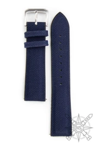 Navy blue cordura watch strap