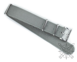 CNS Watch Bands Ribbed Straps Ribbed strap Gray