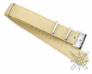 CNS Watch Bands Ribbed Straps Ribbed strap Sand CNS Watch Bands Ribbed Straps Ribbed strap Sand