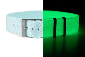 CNS Watch Bands Adjustable Single Pass Strap Adjustable Single Pass Strap "The Mint Lumed"