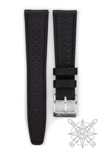 Black racing watch band
