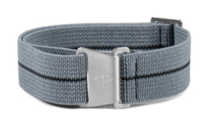 CNS Watch Bands Marine Nationale Strap Marine Nationale Strap Gray and Black