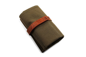 Watch Roll Canvas Khaki Green | CNS & Watch Bands