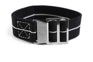CNS Watch Bands Paratrooper Strap Paratrooper Strap Black and White