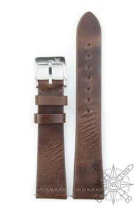 Kvarnsjö Leather Heritage Watch Band Heritage Vintage Brown